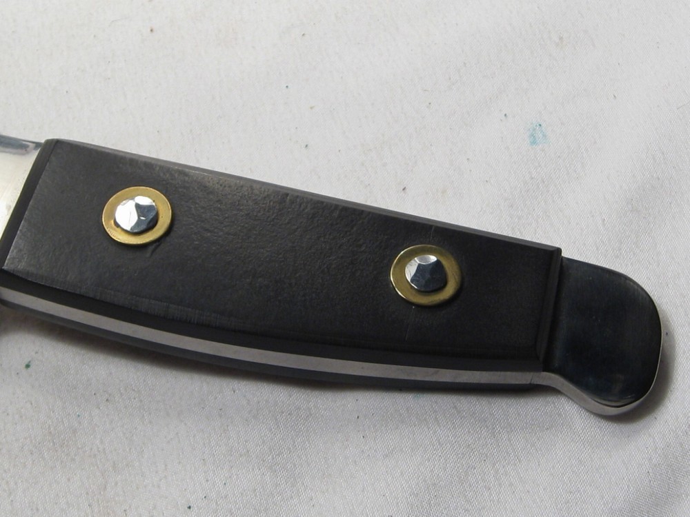 Large CUSTOM AT.K Fixed Blade Knife w/ Sheath. #14