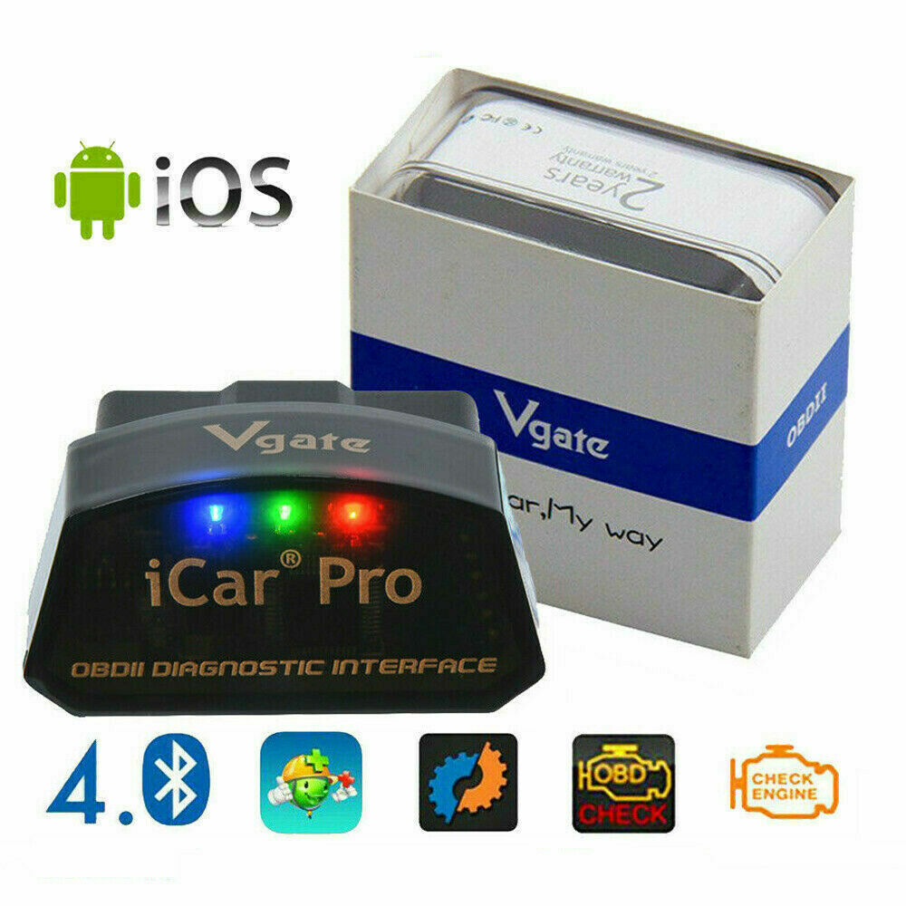 OBDⅡ Scanner Vgate iCar Pro 4.0 BIMMERCODE Coding iPad Android Code Reader