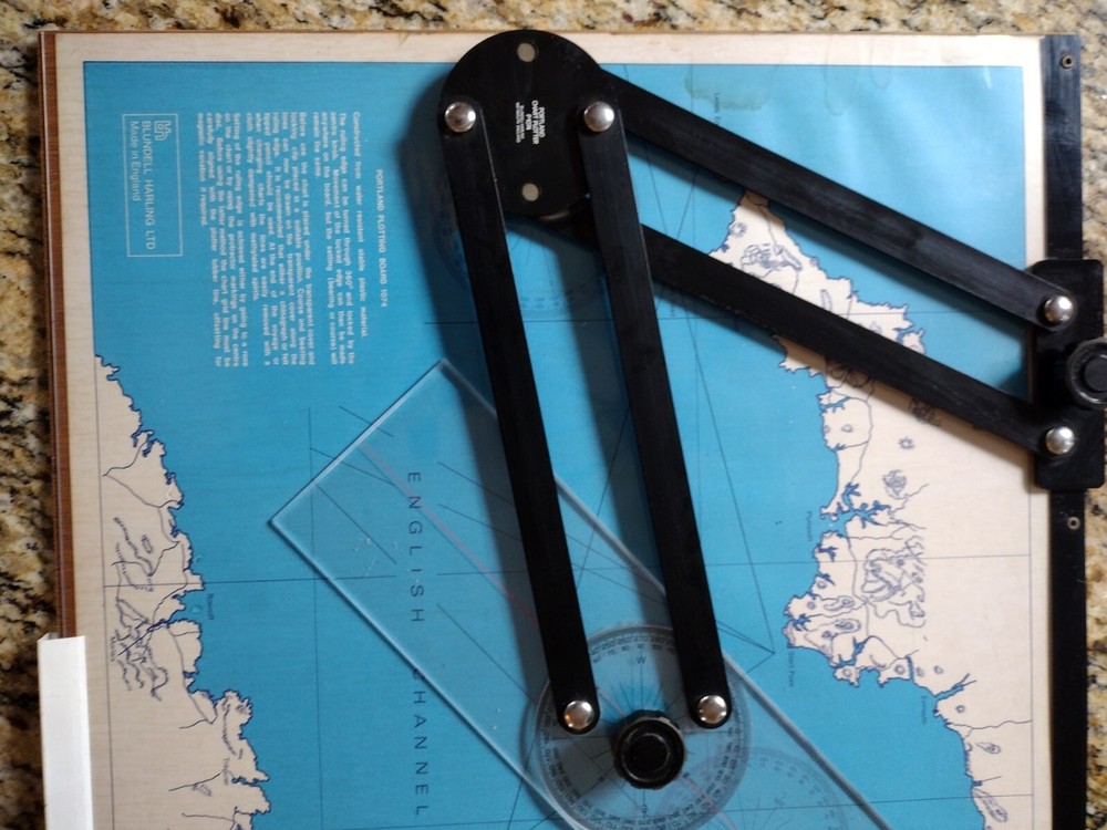 Marine Navigation PORTLAND COURSE PLOTTER Vintage P1074
