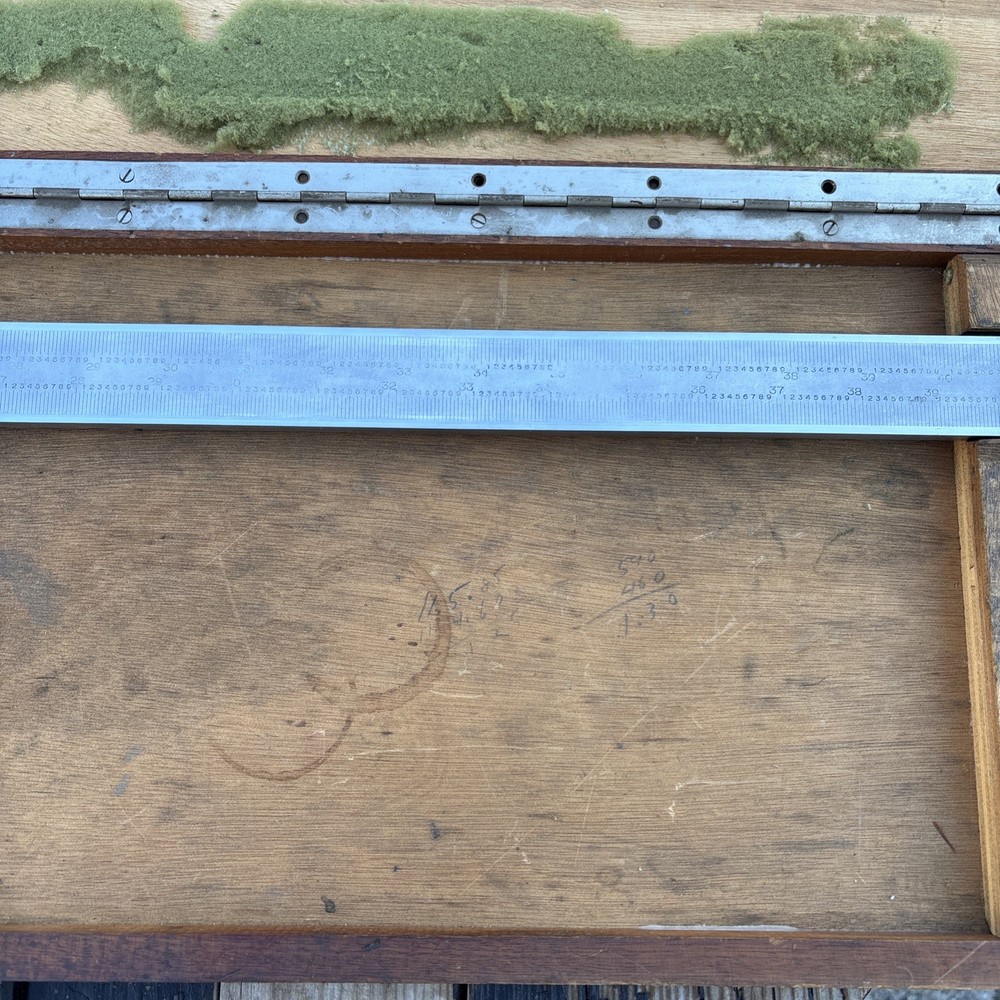 Helios Vernier Caliper 0-40” Range W/Case MADE IN GERMANY