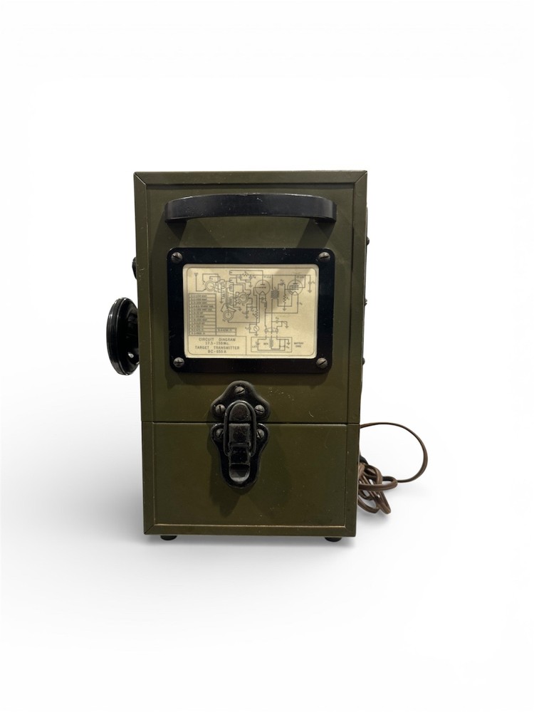 WWII / Early Post-War Military RF Target Transmitter – BC-655A – As-Is