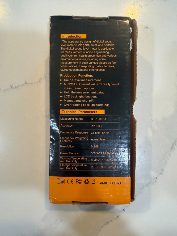 Digital Sound Level Meter