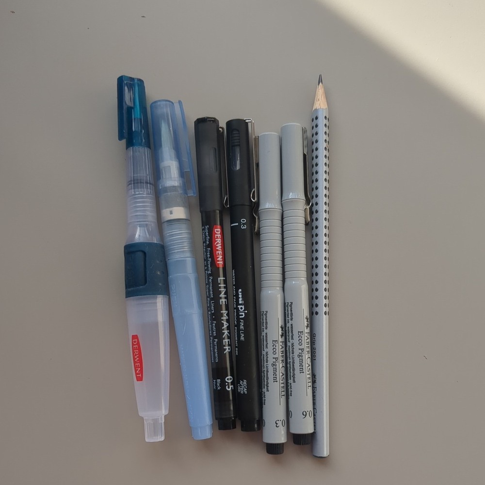 Used Pen & Marker Bundle
