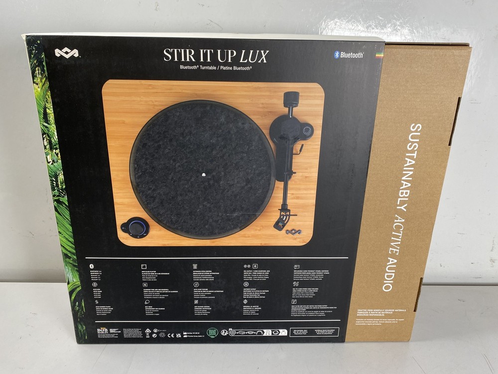 Marley Stir It Up Lux Wireless Turntable