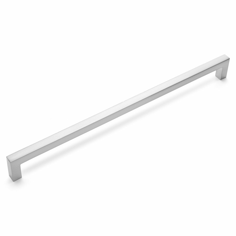 Cosmas Cabinet Hardware Satin Nickel Modern Handle Pull #14777-256SN