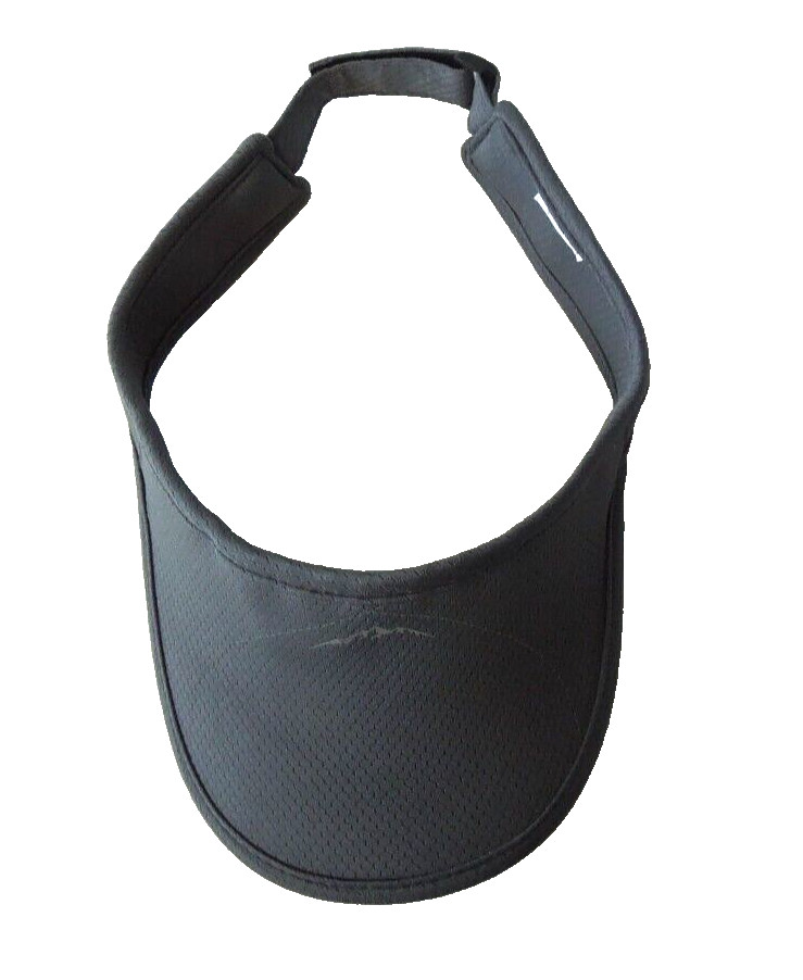 gray visor - one size fits most - mountain logo