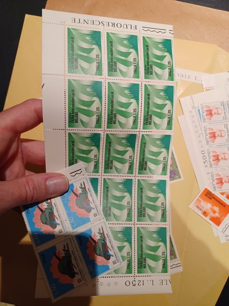 Vatican stamp assortment of blocks plate blocks, sheets, partials, mint
