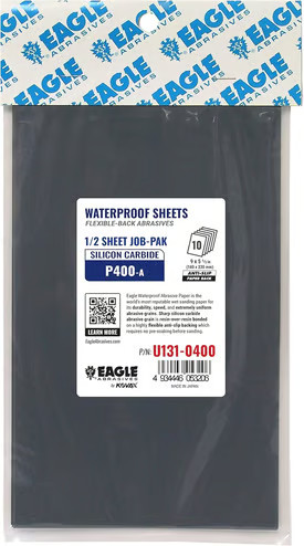 Eagle Abrasives WaterProof 1/2 Sheets