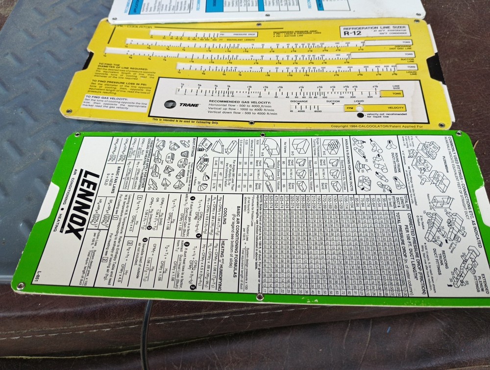 Vintage Slide Calculators