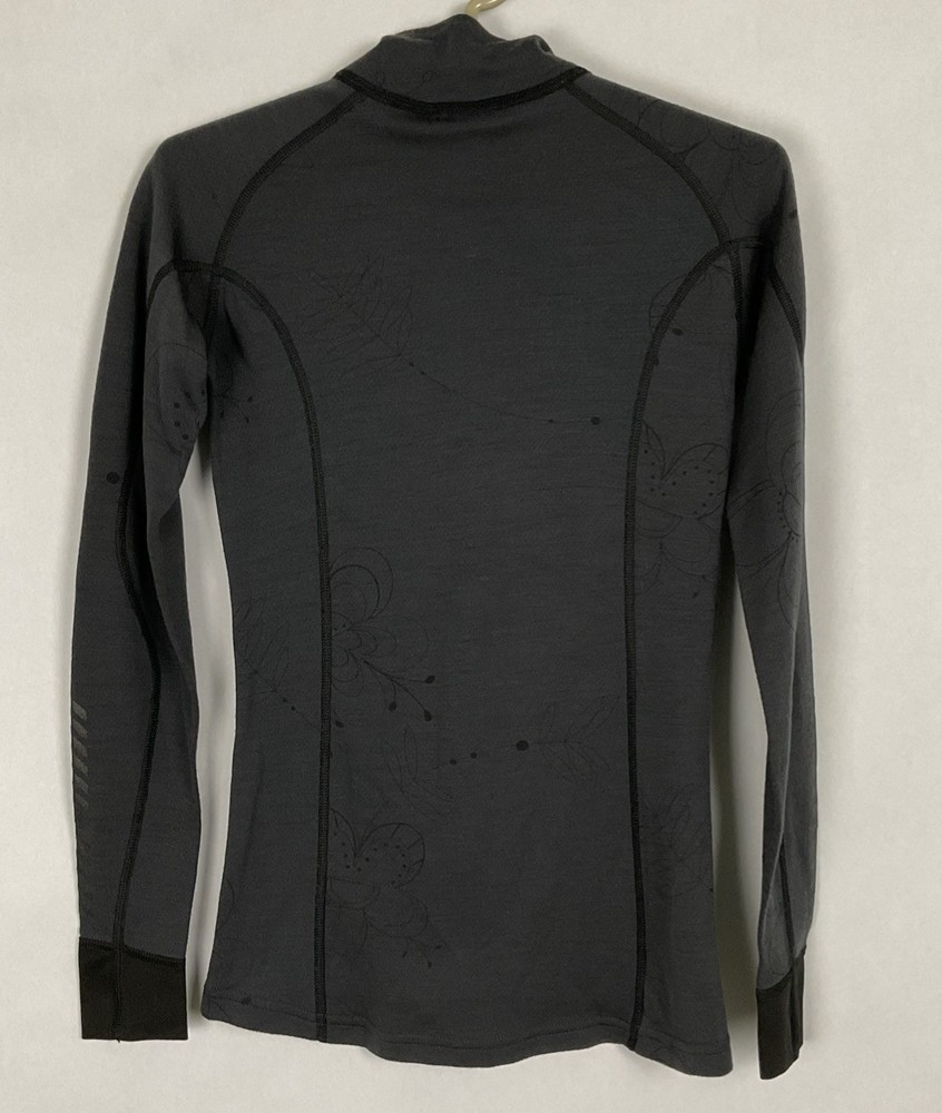 Helly Hansen NWT Womens Warm Freeze 1/2 Zip Base Layer Wool Pullover Small S New