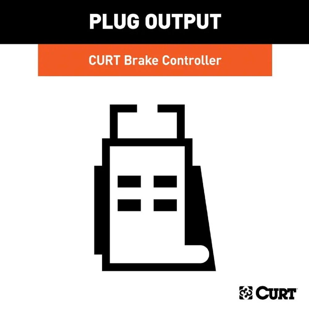 Curt 51373 Brake Control Harness w/ Quick Plug