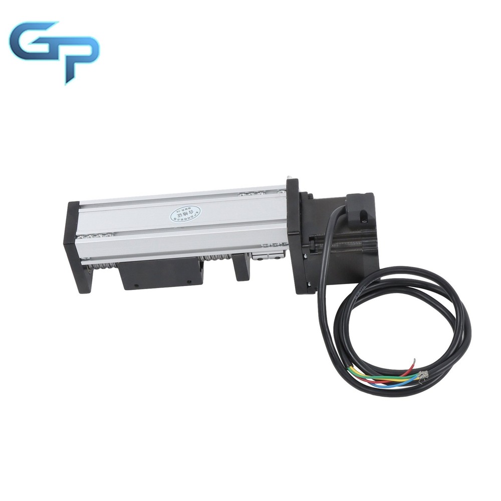 Mini Linear Guide Rail Stage Actuator 50mm Screw Motion With Nema23 Stepper