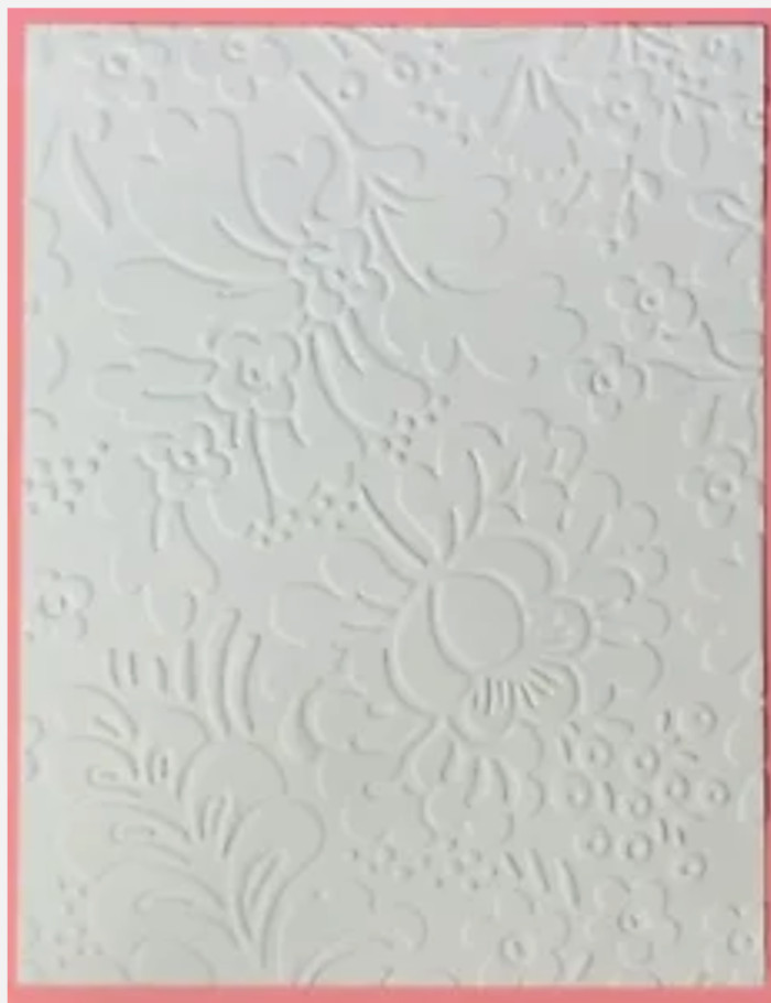 EMBOSSING CARD FRONTS MULTI SIZED POLKA DOTS NEW