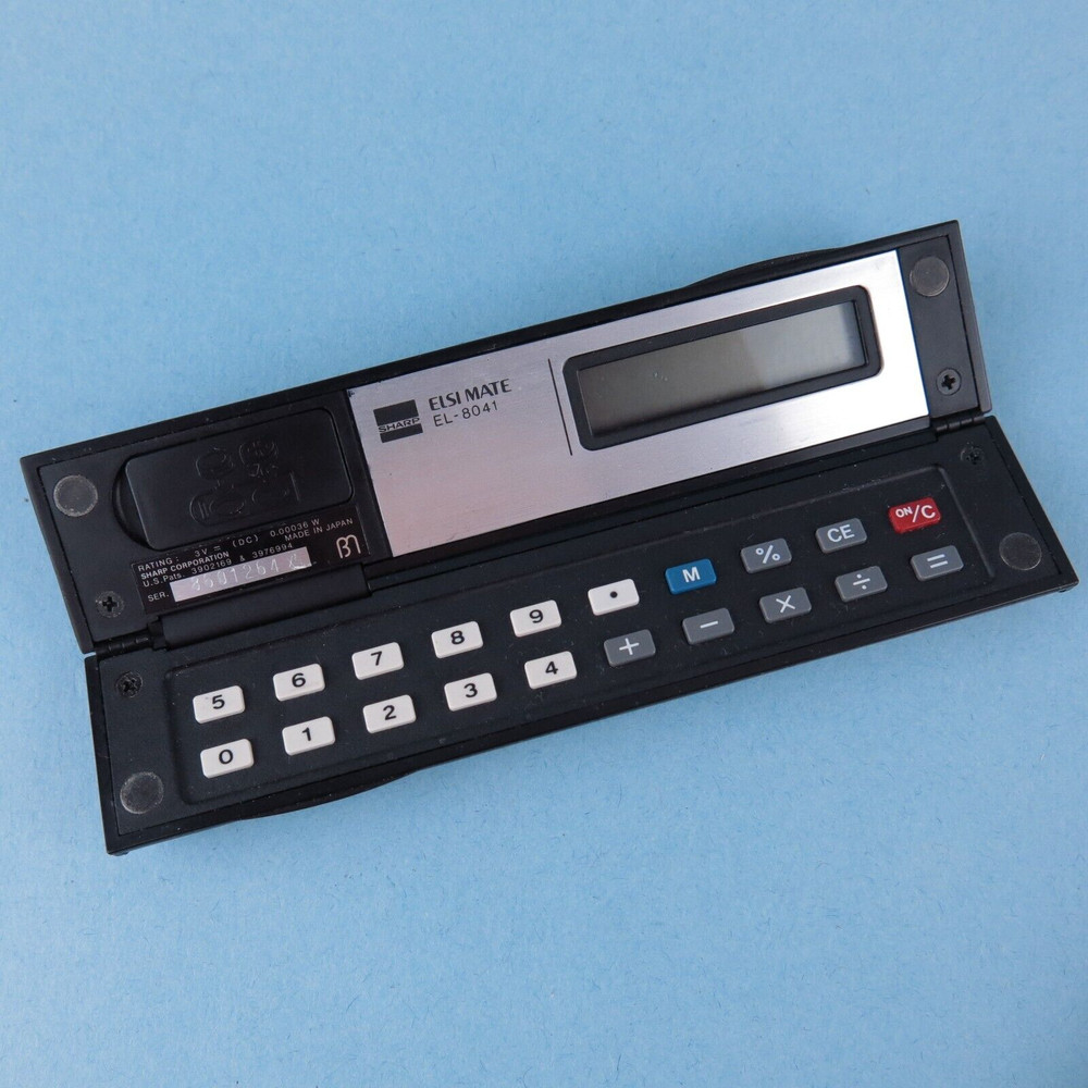 Sharp Elsi Mate EL-8041 Calculatororiginal case