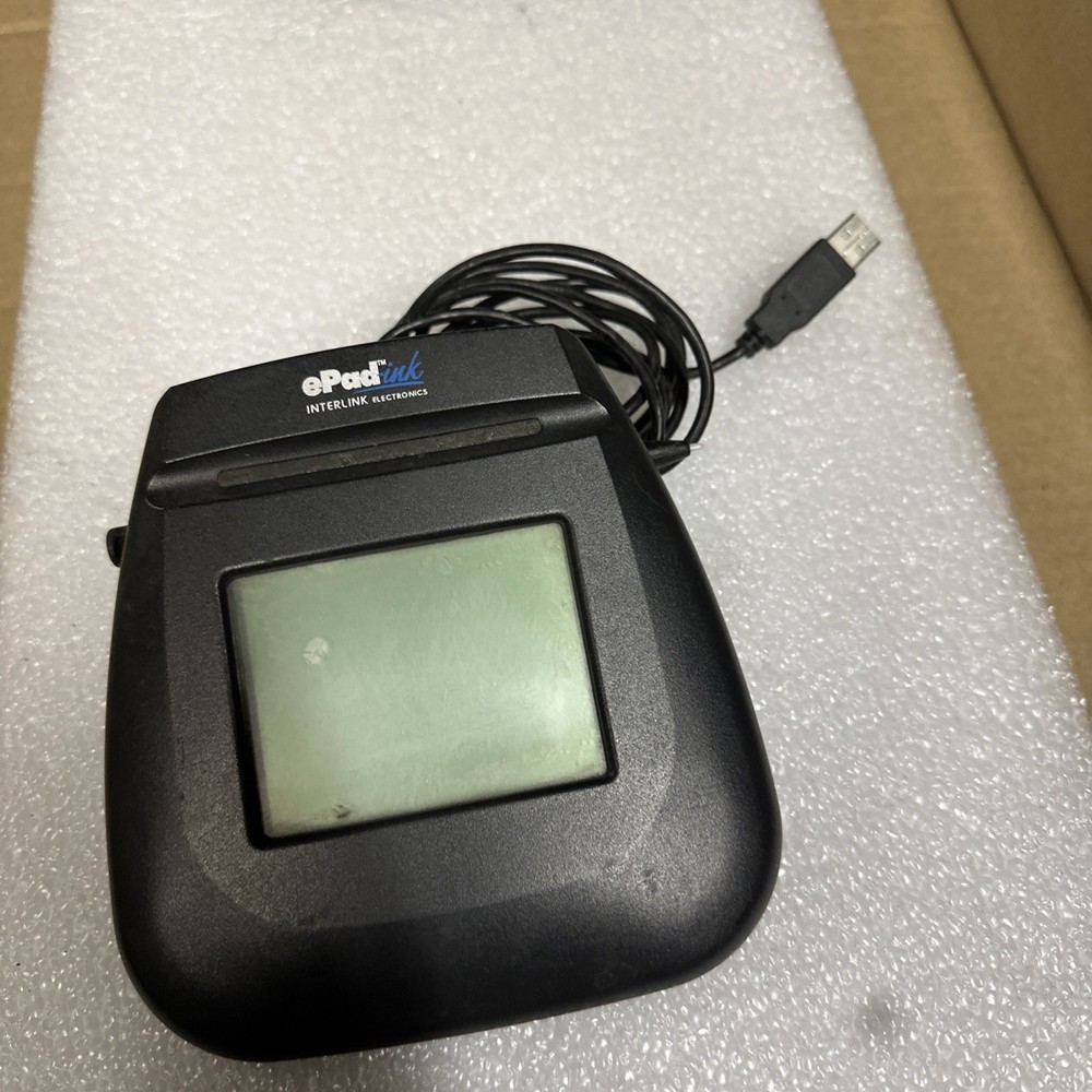 Interlink Epad Ink Digital Signature Tablet usb 54-64111