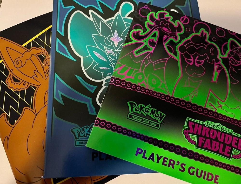 Pokemon Player's Guide from ETB, ***CHOOSE SET***