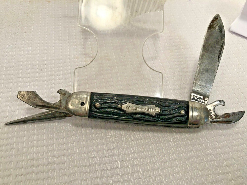 4-Blade Colonial Forest Master Knife 3 3/4" closed