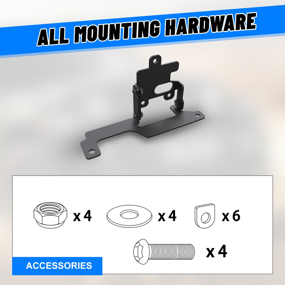 Acc Module Relocation Bracket For 2021-2026 Ford Bronco Adaptive Cruise Control