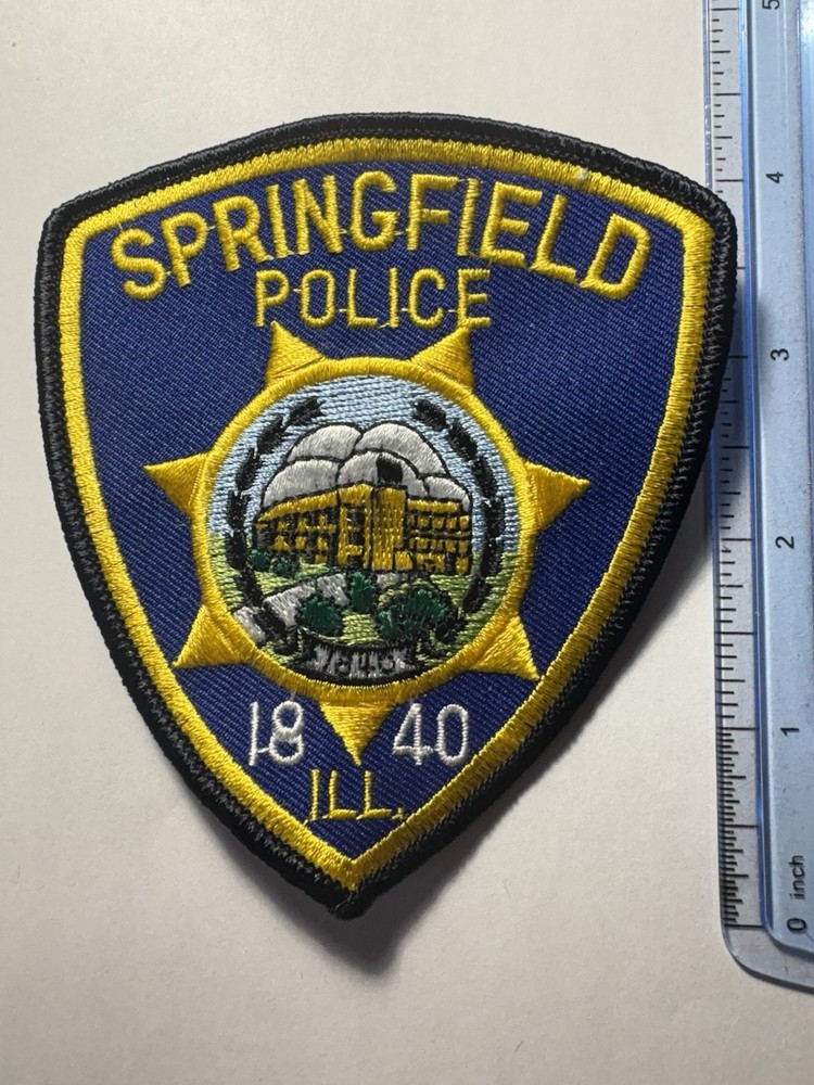 Springfield Illinois Police Patch