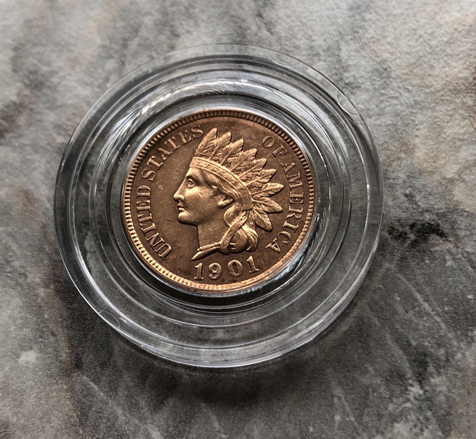 1901 Indian Head Cent BU CONDITION