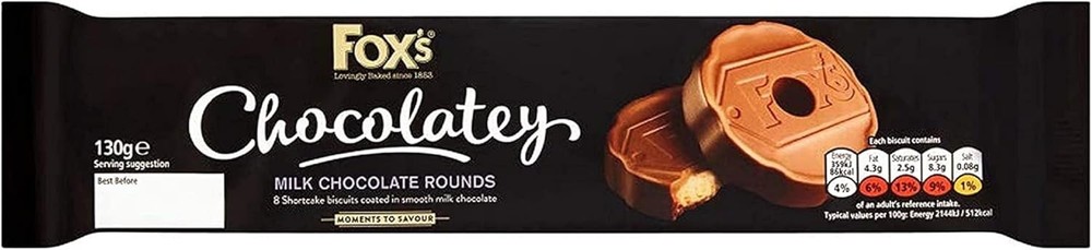 's Biscuits Chocolatey Milk Chocolate Rounds