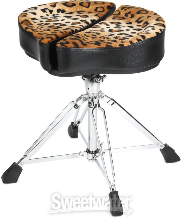 Ahead Spinal-G Saddle Drum Throne - Leopard