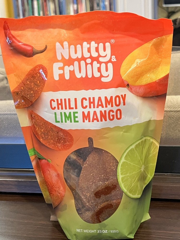 Nutty & Fruity Chili Chamoy Lime Mango, 33 Ounce
