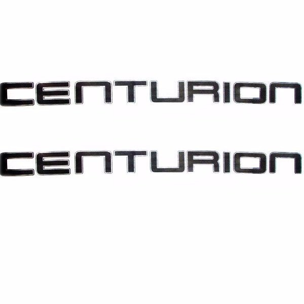 Centurion Boat Raised Decals | Logo Emblem Stickers (Pair)