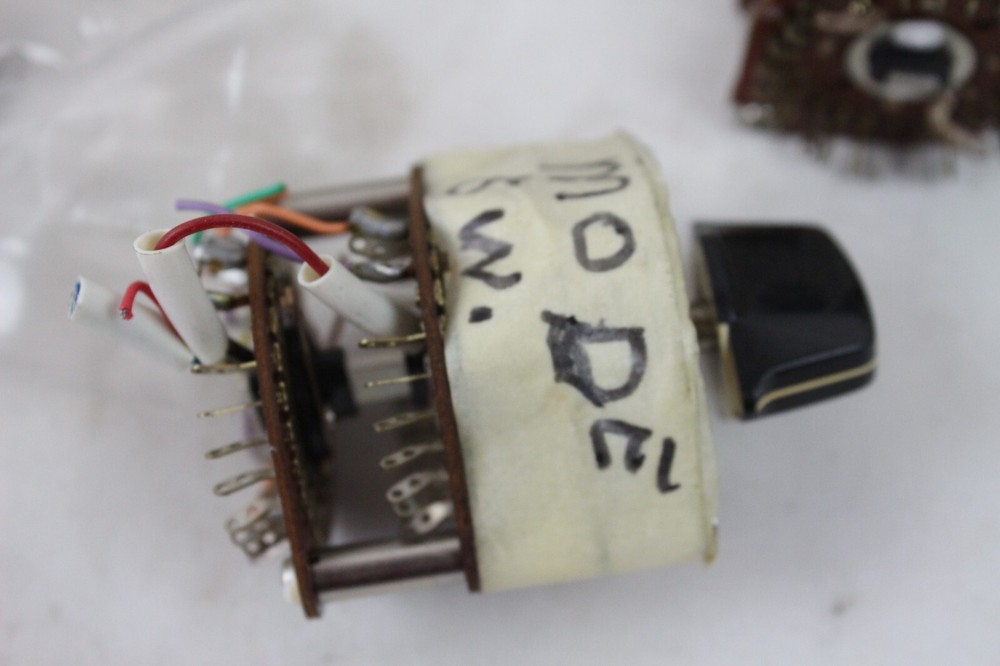 Vintage Rotary Switch Wafer Electronics Lot 3 4 5 Deck Selector Phenolic