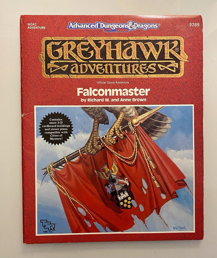 WGA2 Falconmaster Greyhawk AD&D D&D  Greyhawk