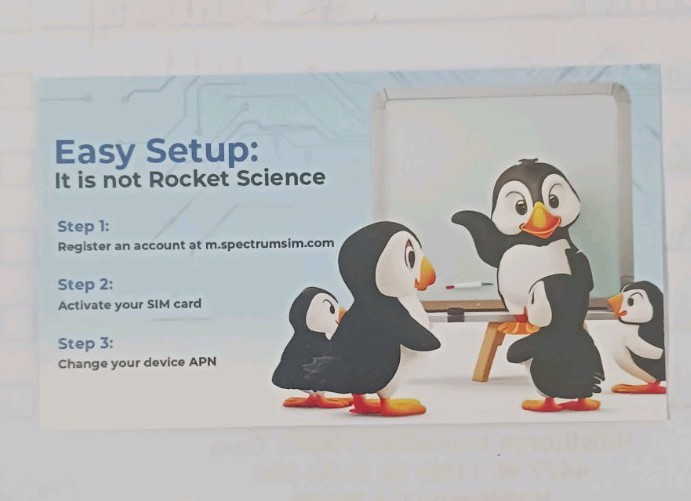 SPECTRUM Smart Data SIM Card Only