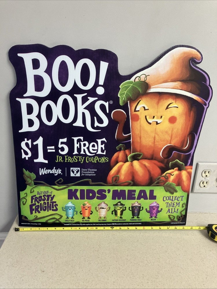 Frosty Frights Display Sign