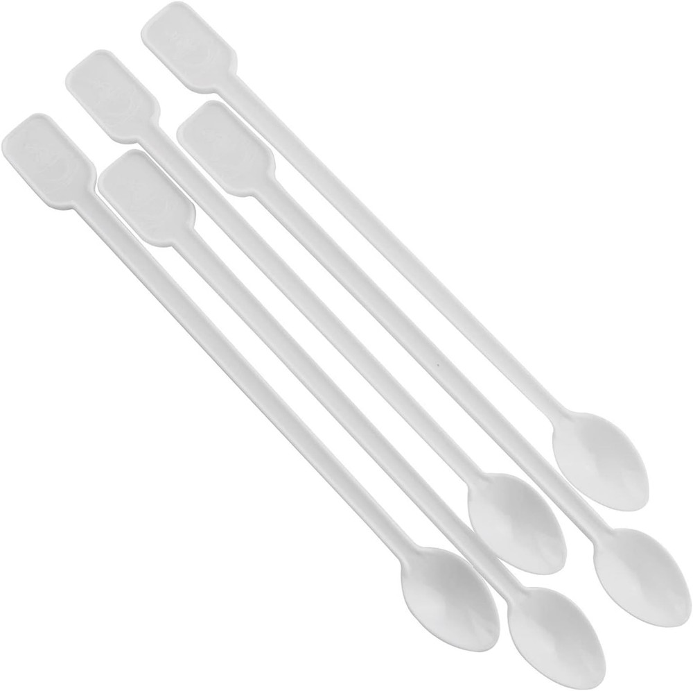 200PCS Mini Plastic Coffee Blender Spoon & Tea Stirrer