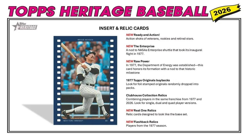 2026 Topps Heritage Baseball Blaster Box