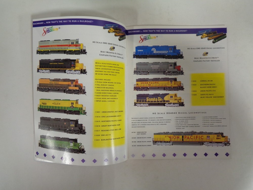 Bachmann Spectrum 1997-1998 Mini Catalog