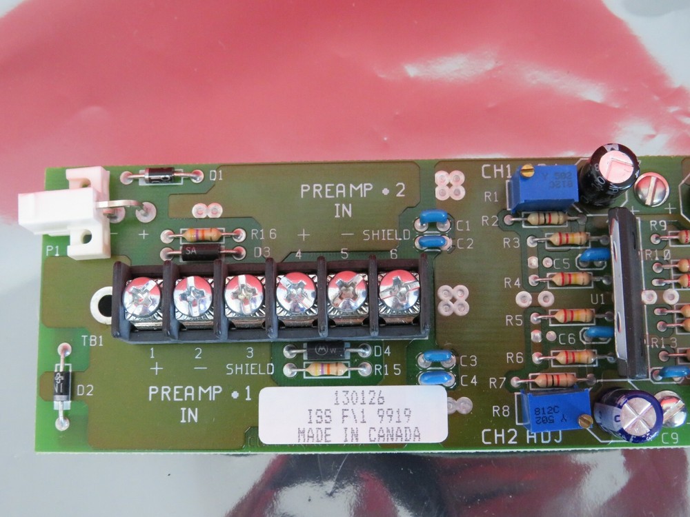 EST EDWARDS DAPM-R DUAL AUDIO PREAMP MODULE INTERFACE PN 140101