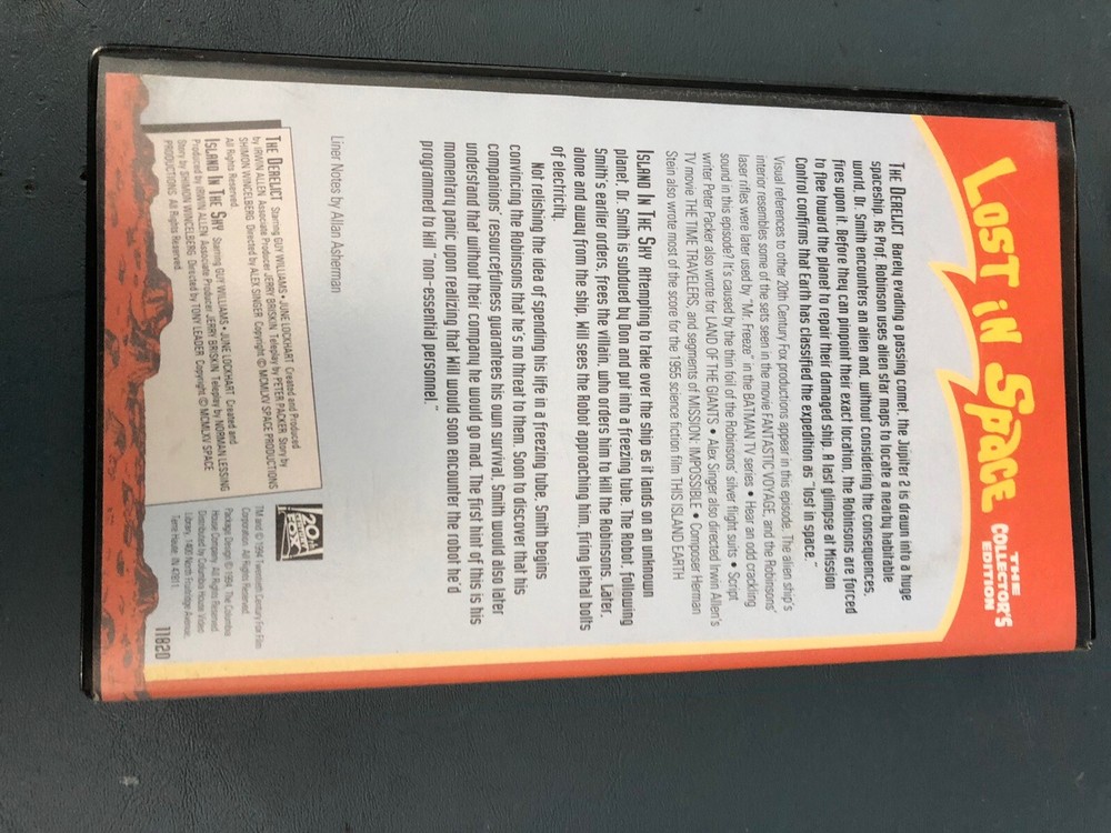 Lost In Space VHS 4 Tapes