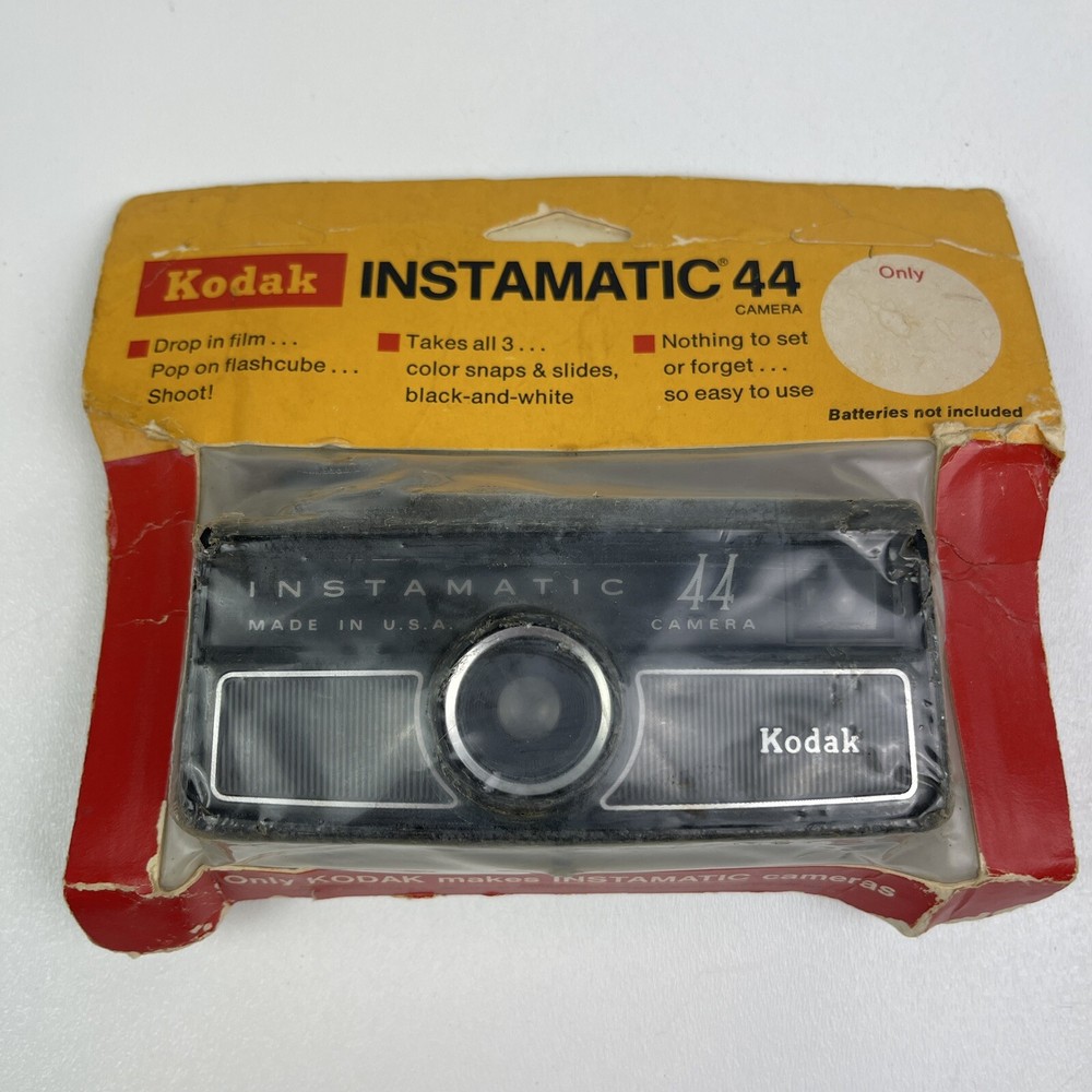 Vintage Kodak Instamatic 44 Camera Portable Instant Handheld Camera