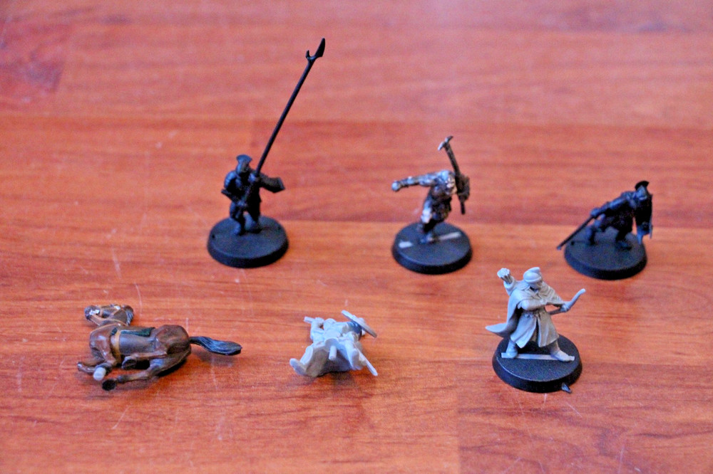 WARHAMMER LOTR ORCS AND HUMANS..