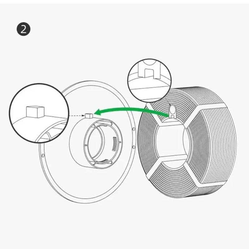 Reusable Spool Filament Rack For Lab 3D Printers Offering Space Efficiency