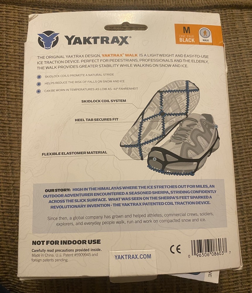 Yaktrax Ice Traction Device