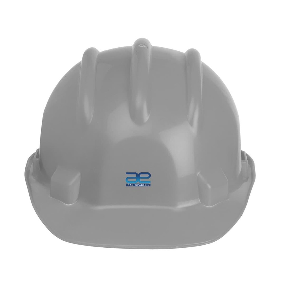 Shelmet Safety Helmet With Plastic Cradle (Grey)