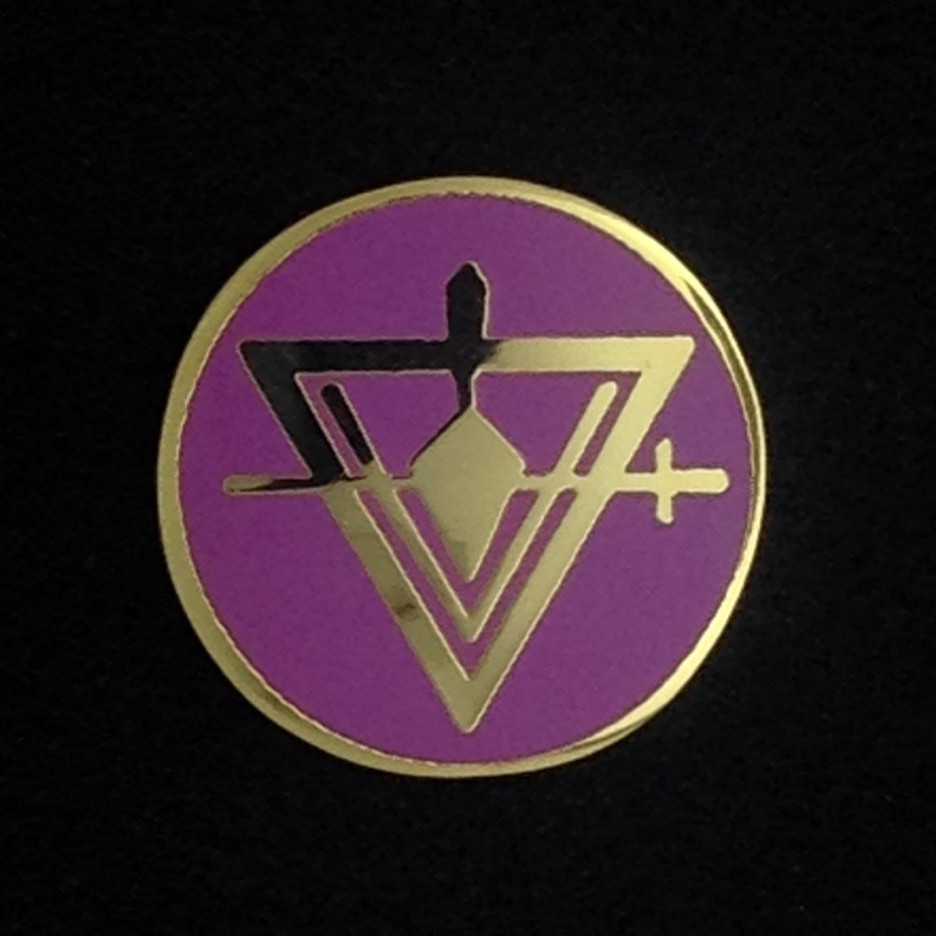 Masonic Royal & Select Master Cryptic Mason Lapel Pin (RSM-2)