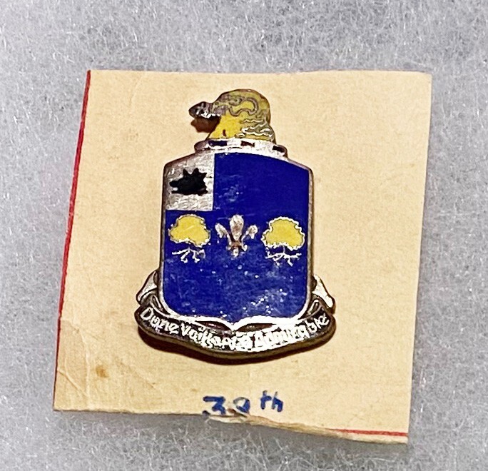 WWII 39th Infantry Regiment DI PB