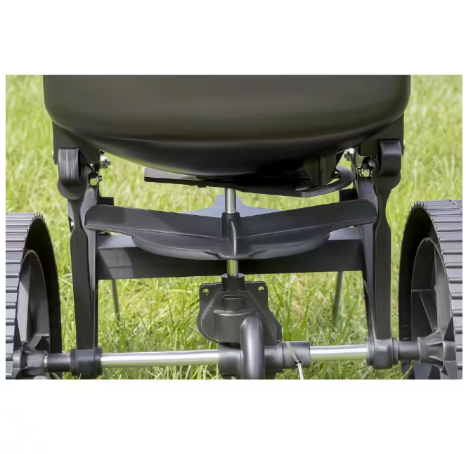 SEED SPREADER 50-Lb Push Broadcast Seeder