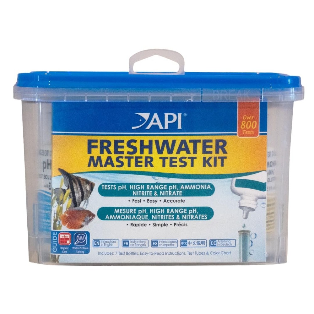 API FRESHWATER MASTER TEST KIT 800-Test Freshwater Single, Multi-color
