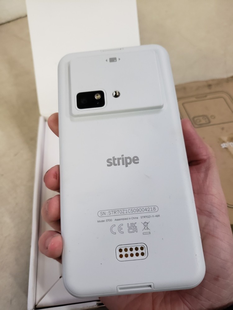 Stripe Reader S700 and Shoppi Pay POS