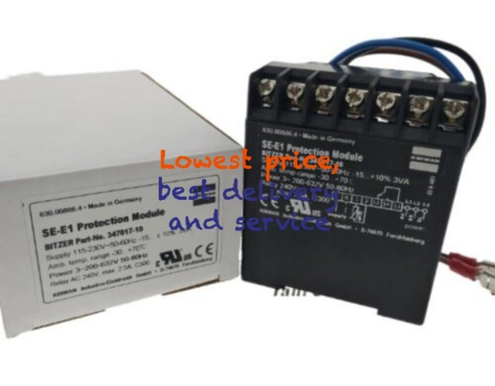 1PC replace For   SE-E1 347017-10  compressor protection module