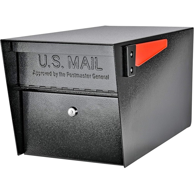 Locking Security Mailbox USPS Approved Anti-Theft Parcel Drop Steel Construction