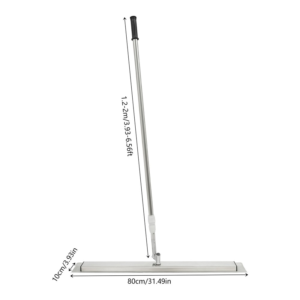 Long Handle Concrete Trowel with Adjustable Pole for Smooth Finishing